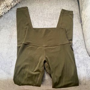 Lululemon Align leggings size 2 olive green
